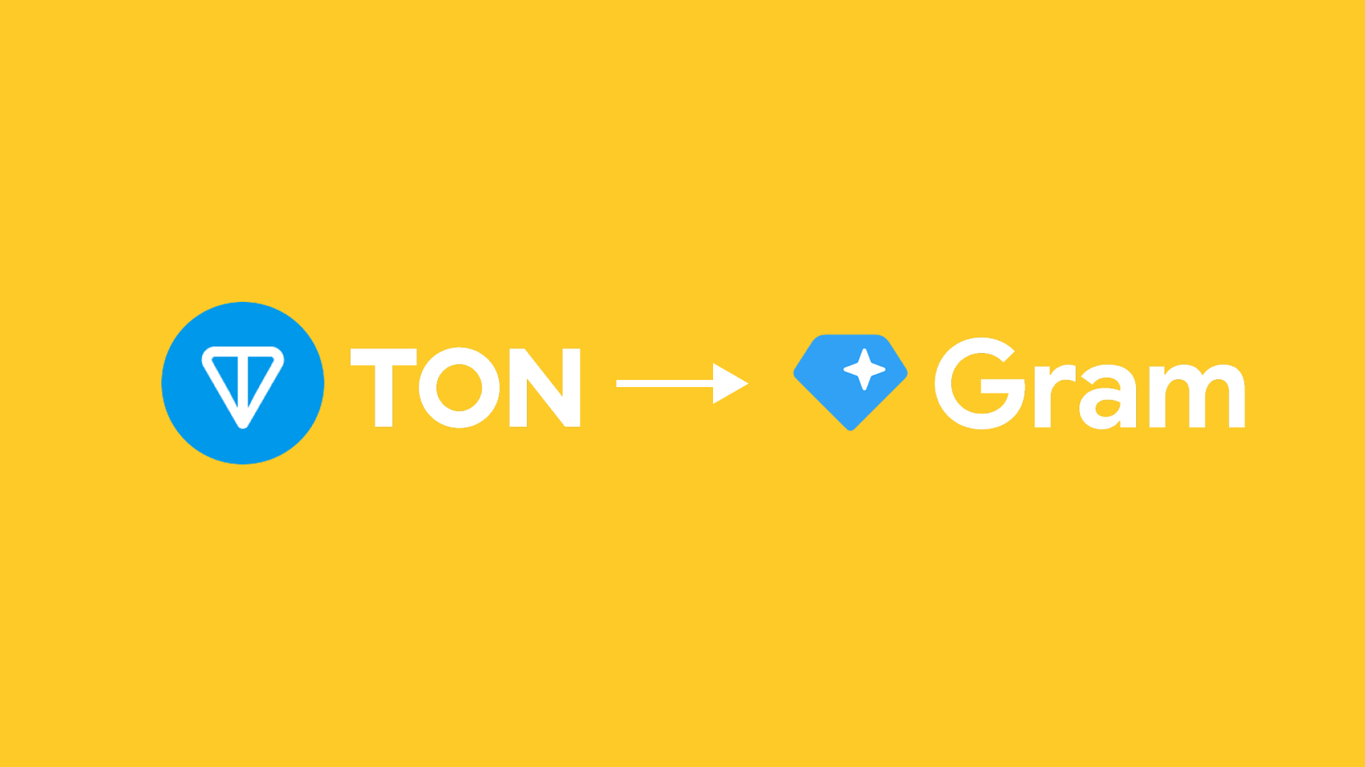 Toncoin TON переименовывается в Gram GRAM