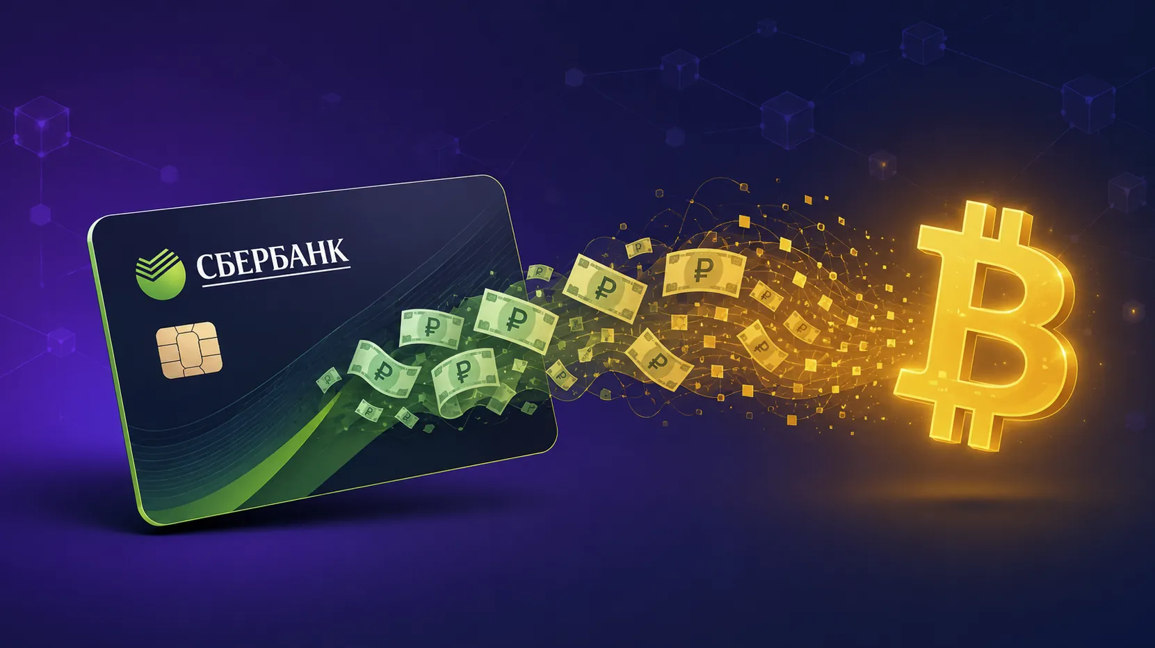 Покупка крипты за сбербанк